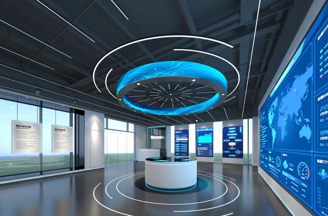 某高科技企业品牌体验中心